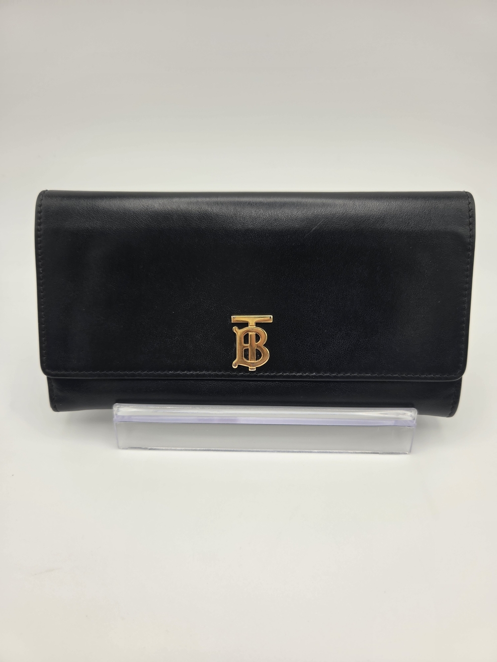 Authentic Burberry Halton TB Continental Long Wallet Excellent Condition